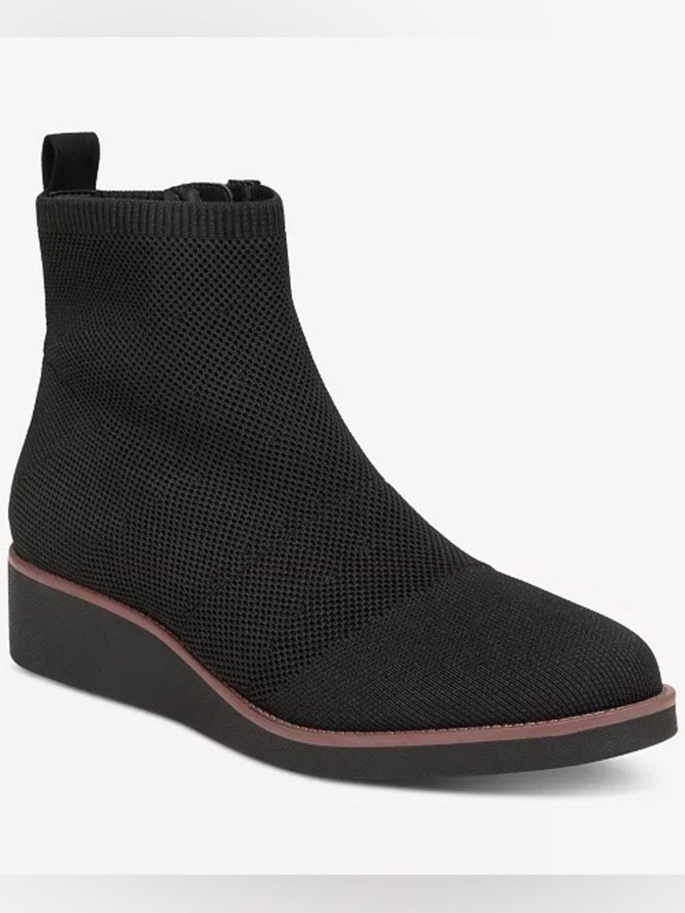 ♥️♥️ Style & Co Women's Cooper Wedge Booties - Black Beauty